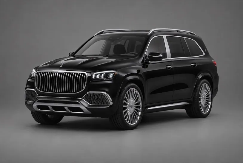 Mercedes-Maybach GLS 600, front three-quarter studio view